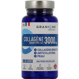 Collagène Marin Type I & II 3000mg 80 Comprimés