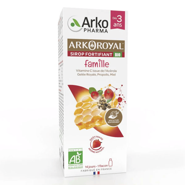 Arkoroyal Sirop Fortifiant Junior Bio 140ml