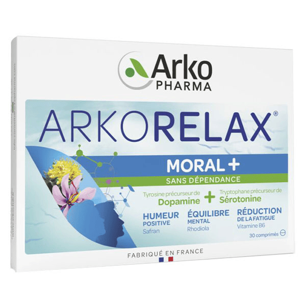 Arkorelax Moral+ 30 comprimés