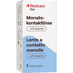 Redcare Eye Lentille de contact mensuelle -4.75 dioptries