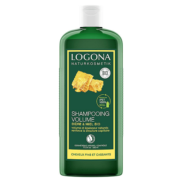 Soins Capillaires Shampoing Volumateur au Miel & à la Bière Bio 500ml