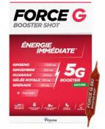 Force G Booster Shot Énergie Immédiate 10 Unités - Boîte 10 ampoules de 10 ml