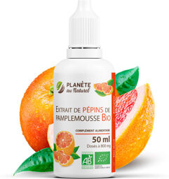 Extrait de Pépins de Pamplemousse Bio - 800 mg (EPP)