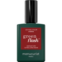 Green Flash LED Nail Polish Utopia 15ml