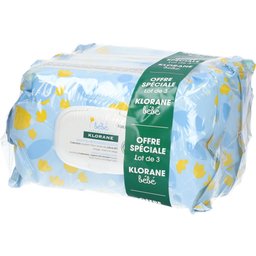 Bébé Lingettes Nettoyantes Douces au Calendula Bio