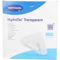 Hydrotac Transparent - Pansement hydrogel, non adhésif, stérile. 20 cm x 20 cm (ref. 68590