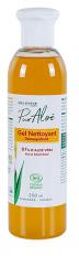 Pur Aloé Gel Nettoyant Démaquillant 87% Aloe Vera Bio 250 ml - Flacon 250 ml