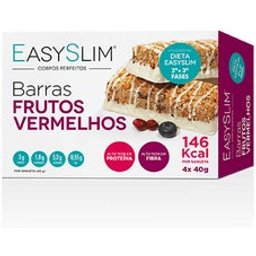 Barras Frutos Vermelhos 4x40g