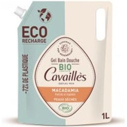 Rogé Gel Bain Huile de Macadamia Bio Recharge 1L