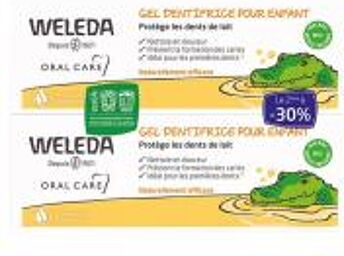 Duo Gel Dentifrice Enfant - 2 X 50 ml - Lot 2 x 50 ml