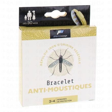 Bracelet anti-moustiques couleur ivoire