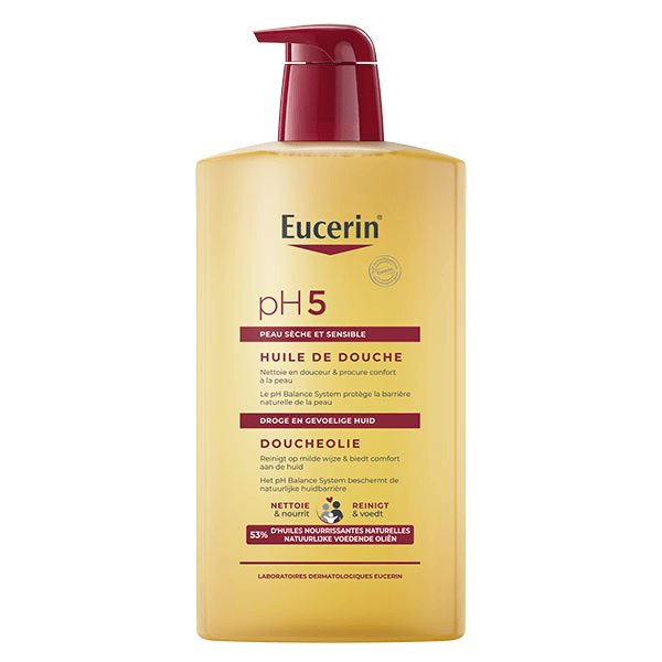 PH5 Huile de Douche Peaux Sensibles Sèches 1L