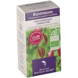 Docteur Valnet Huille Essentielle Bio Ravintsara 10ml