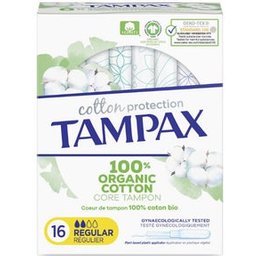 Bio Tampon de Algodon Regular 16uds