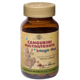 Kangavites Multi Vitamines Et Minéraux Arôme Naturel Tropical 60 Comprimés À Croquer