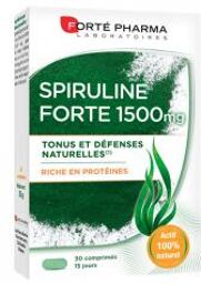 Forté Pharma Spiruline Forte - 1500 - 20 Comprimés - Boîte 30 comprimés