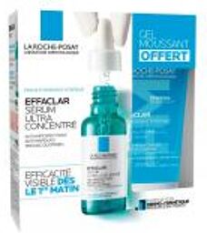 Effaclar Sérum Ultra Concentré 30 ml + Effaclar Gel Moussant Purifiant 50 ml Offert - Lot 2 produits dont 1 offert