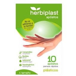 Aposito Adhesivo Plastico Color 10uds