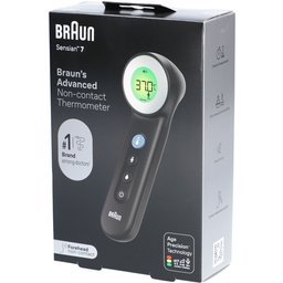 Thermomètre frontal sans contact + contact avec Age Precision® - Noir Bnt400Bwe