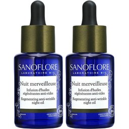 Nuit Merveilleuse huile sèche visage anti-rides certifiée Bio 30ml