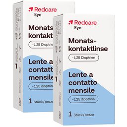 Redcare Eye Lentille mensuelle -1,25
