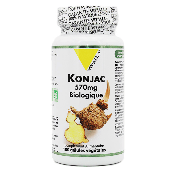 Konjac 570mg Bio 100 gélules