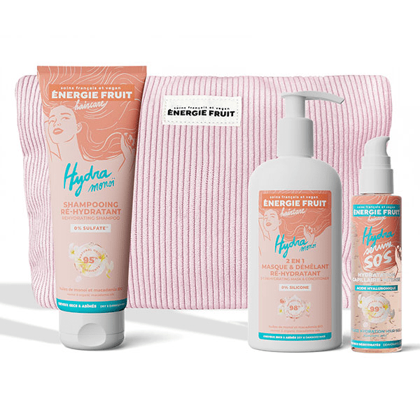 Energie Fruit Trousse Monoï Capillaire - Routine Ré-hydratation