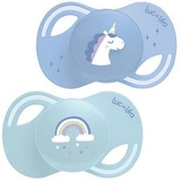 Luc Et Léa Collection Sucettes Anatomiques Extra-Slim C5 +18m 2 Unités