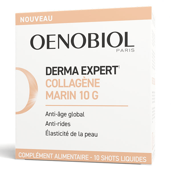 Complément Alimentaire Derma Expert Collagène Marin Anti-âge 10 Shots