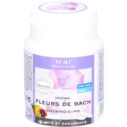 Fleurs de Bach chewing-gums Concentration n°41