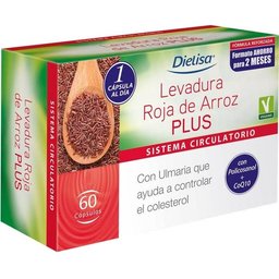 Dietisa Levedura Vermelha de Arroz Plus 60caps