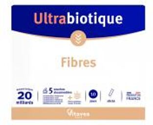 Ultrabiotique Fibres 10 sticks - Boîte 10 Sticks