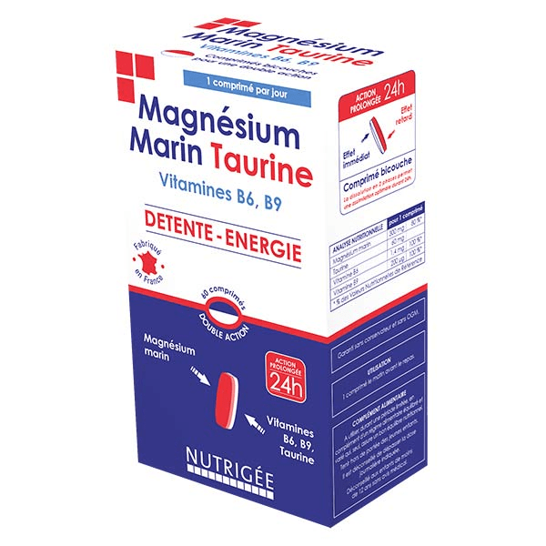 Magnésium Marin Taurine 60 comprimés
