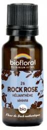Granules 26 Rock Rose - Hélianthème Bio 19,5 g - Flacon 19,5 g