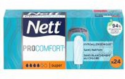 Tampons ® Procomfort Tampon Sans Applicateur Super Boite de 24 - Boîte 24 Tampons