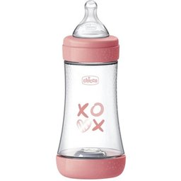 Perfect5 Biberón Xoxo 240ml Rosa 1ud