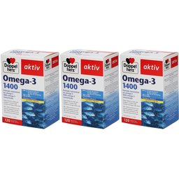 Doppelherz® aktiv Omega-3 1400 Avec du concentré d’oméga-3