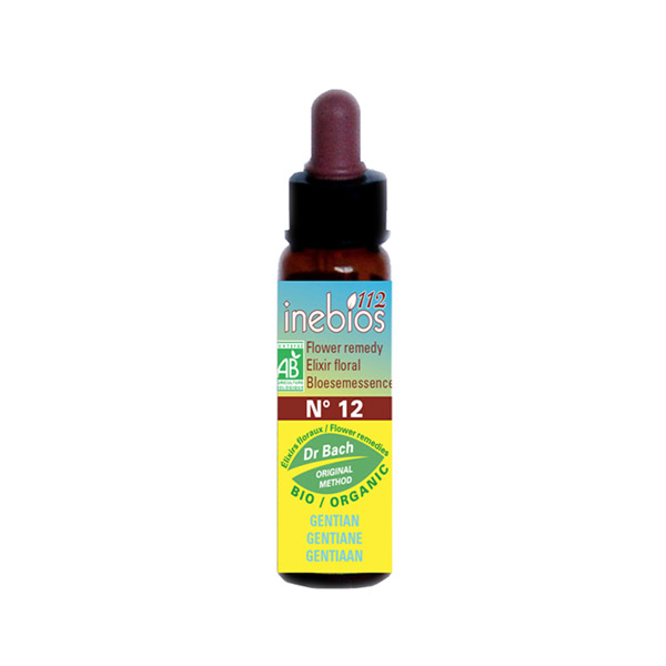 Fleur de Bach n°12 Gentian - Gentiane Bio 10ml