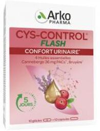 Cys-Control Cys Control Flash - Boîte 10 Gélules + 10 Capsules