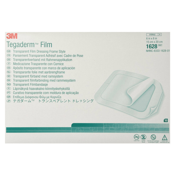 Tegaderm Pansement Adhésif Transparent Stérile 15 x 20cm 10 unités