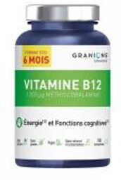 Vitamine B12 1200 %g Méthylcobalamine 180 Comprimés - Pot
