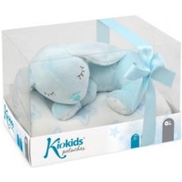 Set Manta + Peluche Azul
