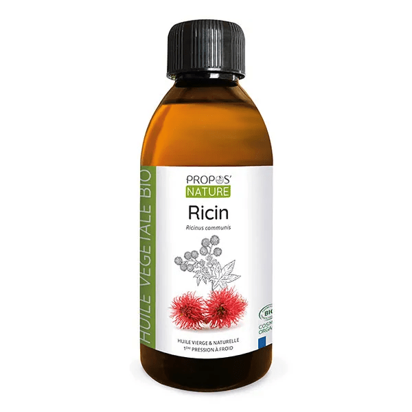 Huile végétale de Ricin Bio 200ml
