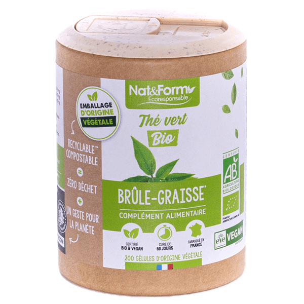 Écoresponsable Thé Vert Bio 220 gélules