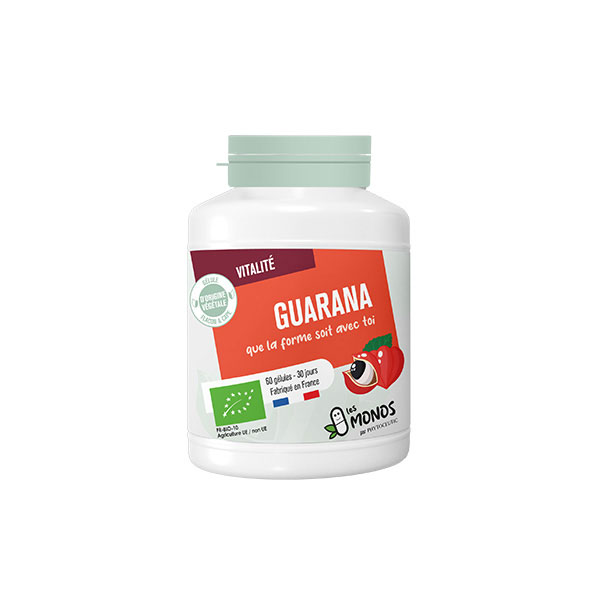 Les Monos Guarana Bio, Vitalité, 60 Gélules