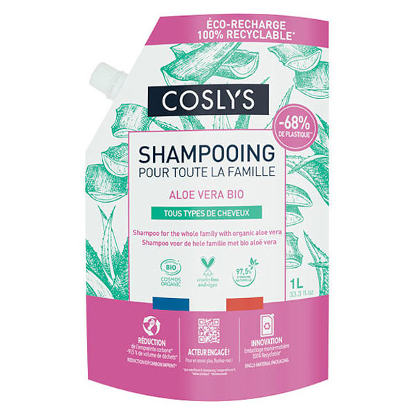 Shampoing Famille Aloe Vera Bio Doypack 1L