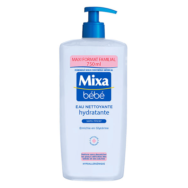 Bébé Eau nettoyante Hydratante 750ml