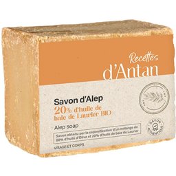 Savon d'Alep 20 %
