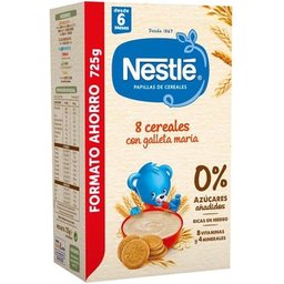 8 Cereales con Galleta María 0% Azúcares 725g
