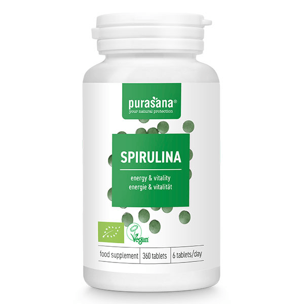 Spirulina 500 mg 360 tabl BIO